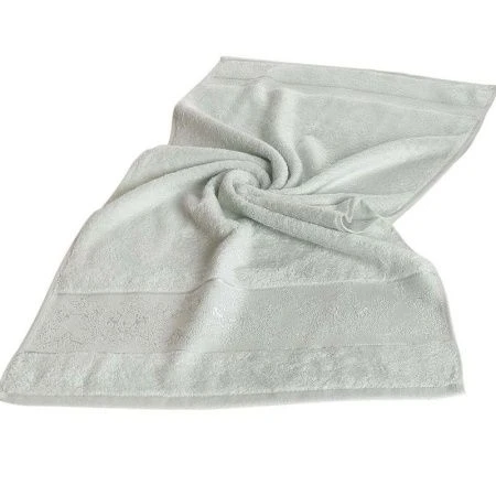 яяяПолотенце 50*90 бамбук Karna PANDORA-1 (Светло-зеленый)