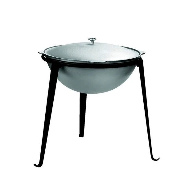 Тренога №7 для казана 28л 580*580*140мм нерж.сталь (складные ножки, труба 14мм, толщ. 2мм) (4)