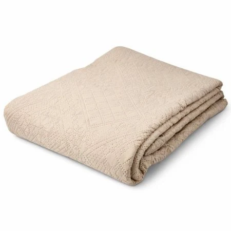 Покрывало 240*220см с двумя наволочками 50*70 бежевое JC-15700 (15)