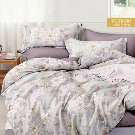 КПБ евро поплин Эксклюзив (пр.240*215, под.240*215, нав.70*70*2) (ПВ29-1462/2)