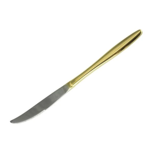 Ножи столовые набор 6шт 22*2см нерж.сталь ОЛИВИЯ (вес 1шт 69,3г) A661/JC-15659 (100)