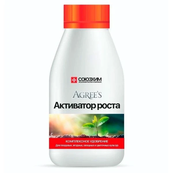 Удобрение жидкое органоминеральное 250мл Активатор Роста (20)