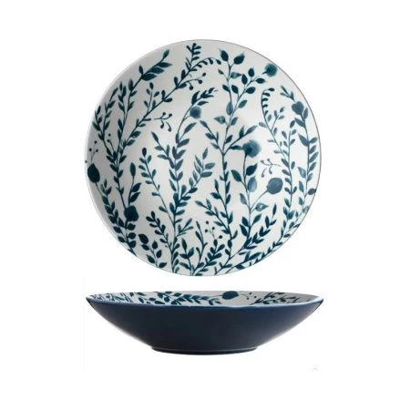 Тарелка глубокая 21см керамика BILLIBARRI AEGEAN SEA суповая (6)