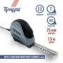 Рулетка металл/пластик 7,5м 25мм двухкомпонентный корпус, автостоп TUNDRA (6)