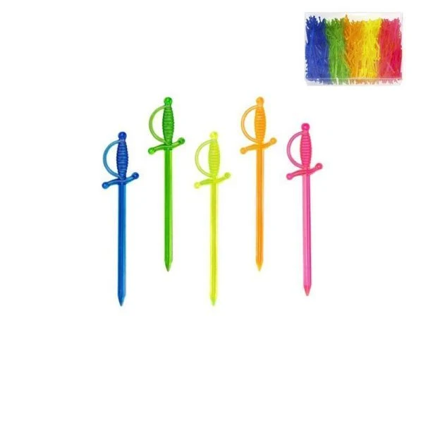 Шпажки для канапе 500шт пластик ШПАГА AVIORA (20)