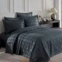 Покрывало 240*260см с 2 наволочками 50*70см гобелен DO&CO EKOSE антрацит