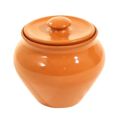 Горшочек для запекания 250мл керамика терракотовый (60)