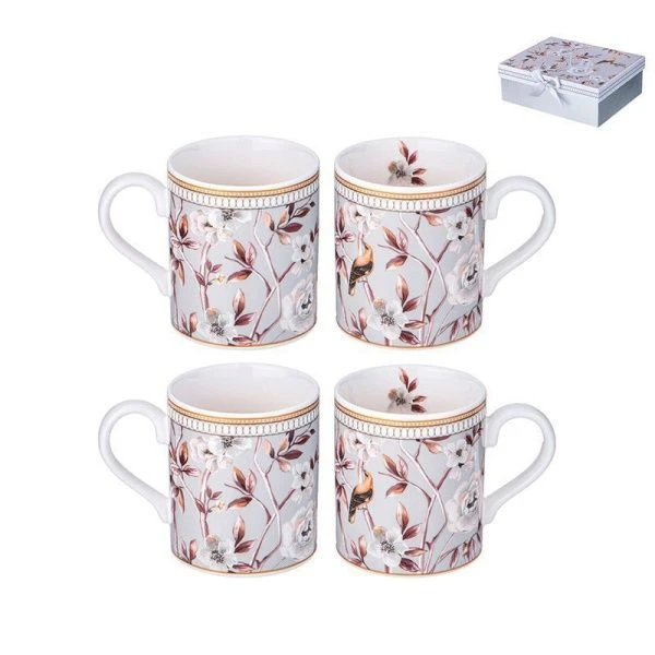 Кружки набор 4шт 230мл фарфор Compliment (12)