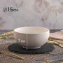 Салатник 500мл 15см фарфор ROCK WHITE DM8013 (6)