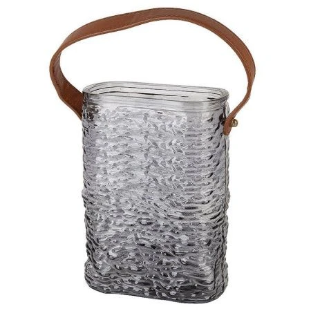 Ваза для цветов 1200мл 17,5см стекло Сумочка инд.уп. (24)