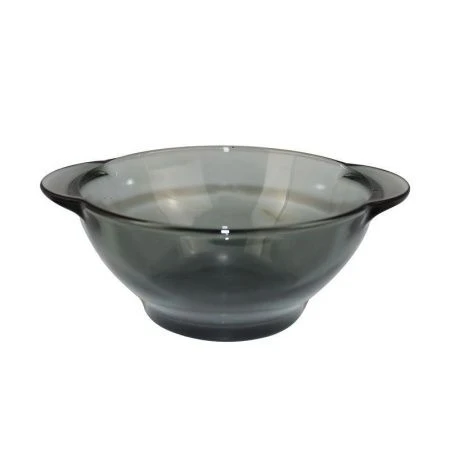 Бульонница 510мл стекло BASILICO LAVA GREY с ушками (12)