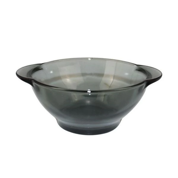 Бульонница 510мл стекло BASILICO LAVA GREY с ушками (12)