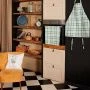 Полотенце кухонное саржа 100% хлопок 40*70см Этель Eucalyptus (клетка) 5511175
