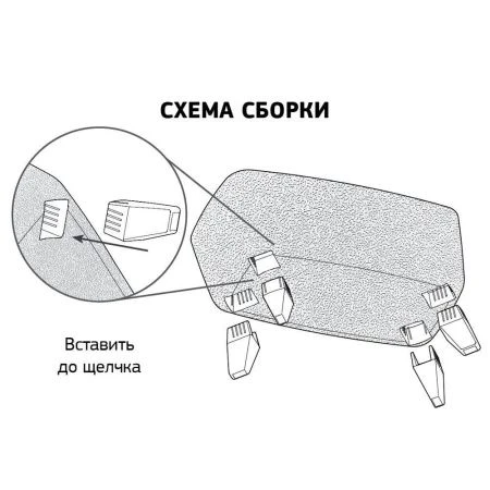 Кашпо 4,2л 390*200*245мм пластик ФЛОРИАН Графитовый