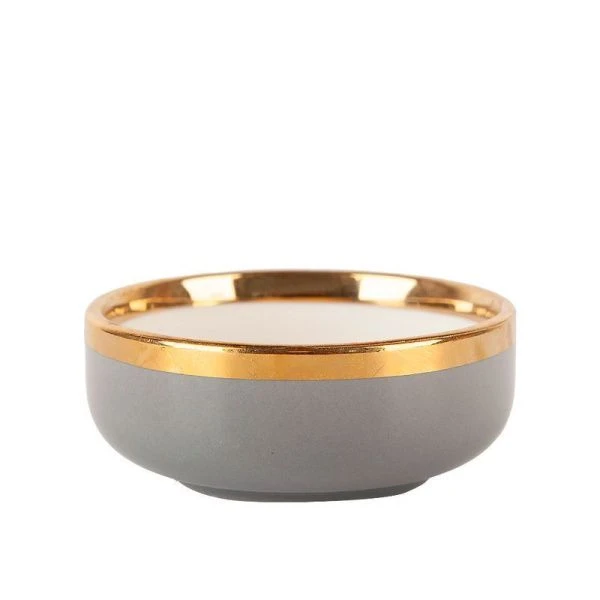 Соусник 7,6см*3,2см фарфор Royal line. Gray (12/216)