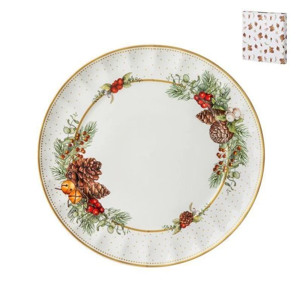 Тарелка десертная фарфор 23см Celebration (36)