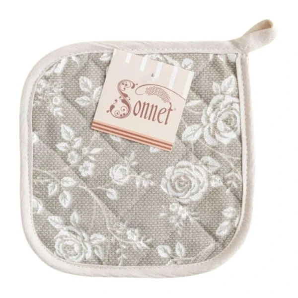 Прихватка рогожка РЕВЕРАНС БЕЖЕВЫЙ LeSonnet арт. 23 Прихватка рогожка РЕВЕРАНС БЕЖЕВЫЙ LeSonnet арт. 23