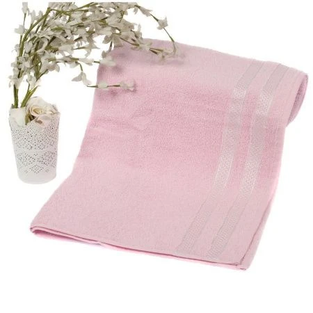 яяяПолотенце махровое 70*140см Karna PETEK (Розовый)