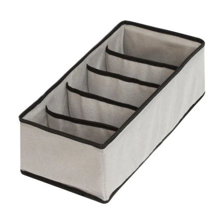 Органайзер для вещей 5 секций спанбонд Ордер Про 34*15*10см серый 301510