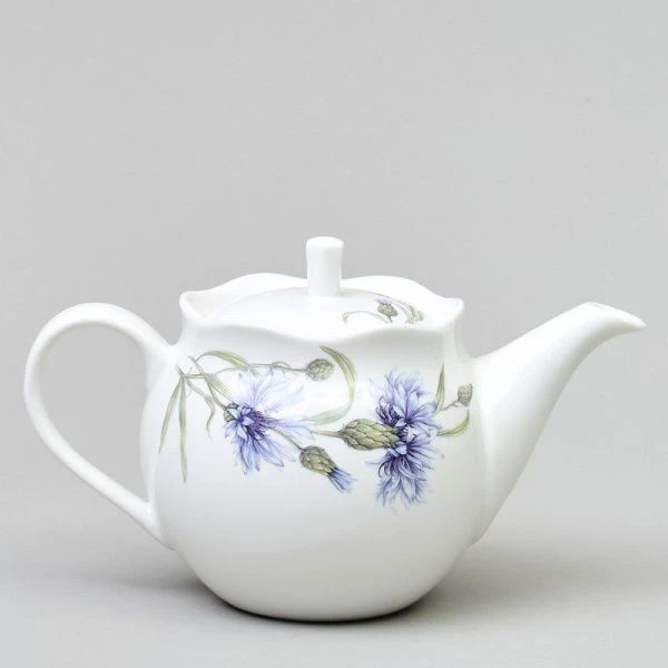 Чайник заварочный 500мл керамика ВАСИЛЬКИ (24)