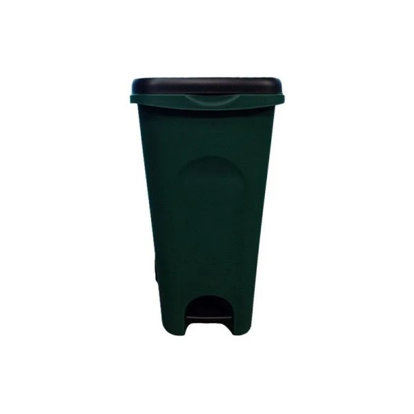 Бак для мусора 80л 40*51*80см пластик с педалью (4)