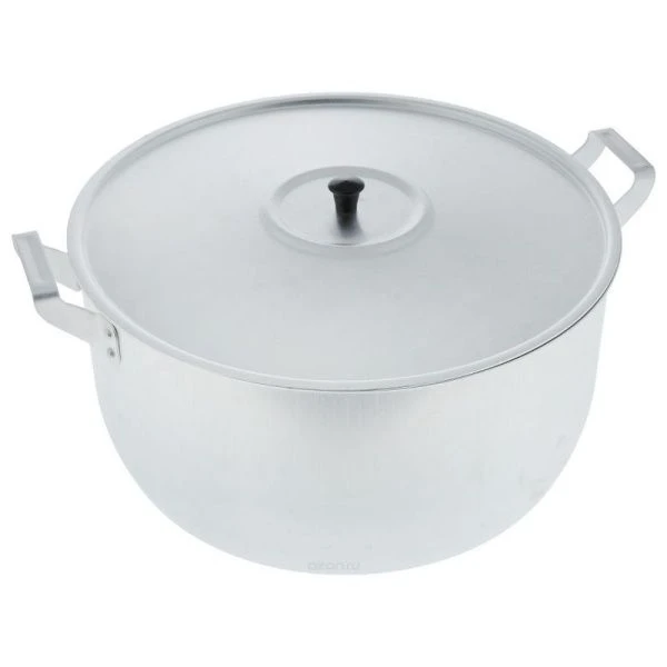 Кастрюля 15л алюминий полусферическая МШ-006 (4)