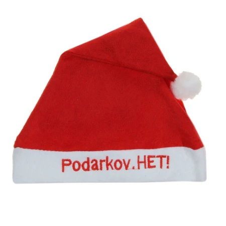 Колпак новогодний текстиль 40*28см Podarkov.НЕТ!