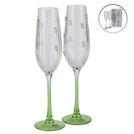 Бокалы для шампанского набор 2шт 250мл стекло ASTI 81-701 (12)