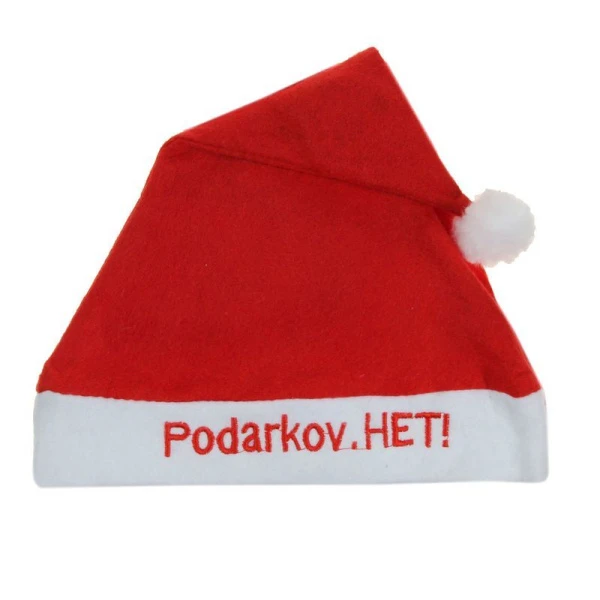 Колпак новогодний текстиль 40*28см Podarkov.НЕТ!