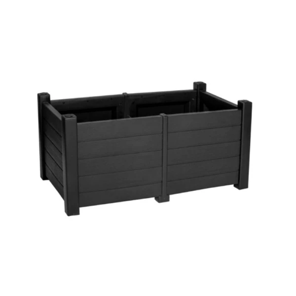 Кашпо 130л 97*53*47см пластик ПРОВАНС прямоугольное антрацит (1) Кашпо 130л 97*53*47см пластик ПРОВАНС прямоугольное антрацит (1)