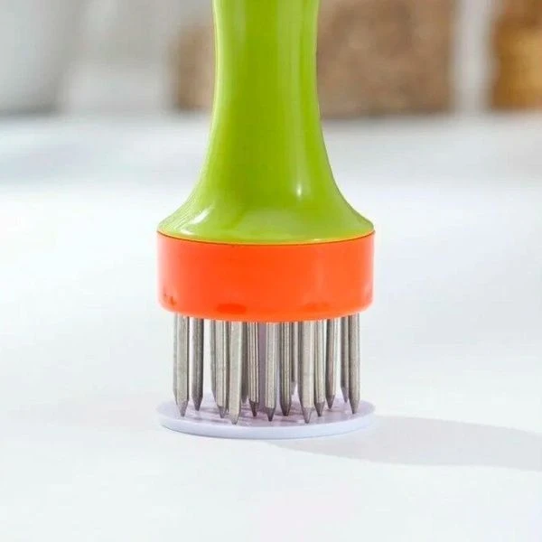 Приспособление для отбивания мяса (тендерайзер) 20*5см металл/пластик ST-6296 (144)