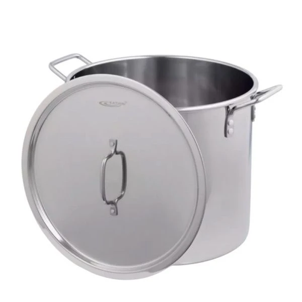 Котел 25л нерж.сталь ОБЩЕПИТ высокий (d35см; h30см) кроме индукции КТ-ОБ-25 В (1)