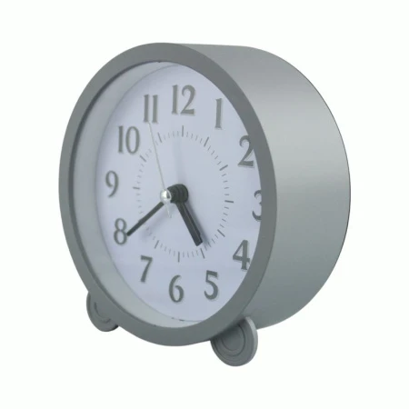 Будильник 10,8см пластик 4 цвета JC-16150 (100)