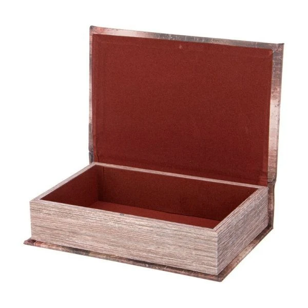 Шкатулка-книга 27*18*7см МДФ/полиуретан/стекло (6)