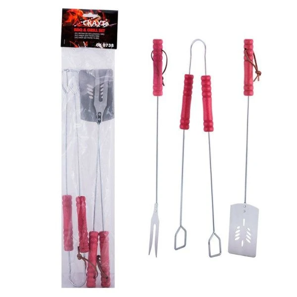 Набор для гриля 3пр (лопатка, вилка, щипцы) нерж.сталь Скаут СК 0738 (48) Набор для гриля 3пр (лопатка, вилка, щипцы) нерж.сталь Скаут СК 0738 (48)