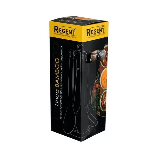 Набор кухонных принадлежностей 6пр. силикон BAMBOO (12)