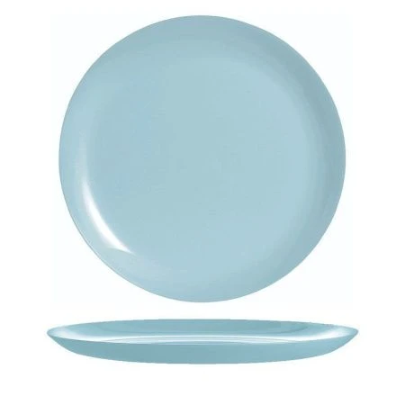 Тарелка мелкая 25см стеклокерамика ДИВАЛИ ПАРАДАЙС БЛЮ обеденная V5720 (24)