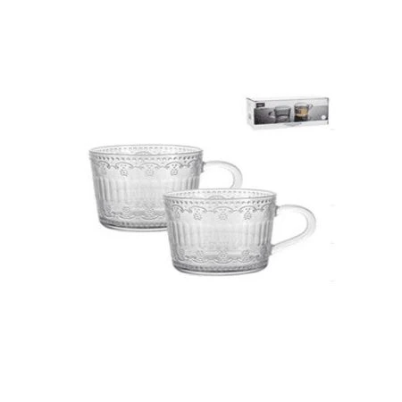 Кружки набор 2шт 450мл стекло (20) Кружки набор 2шт 450мл стекло (20)