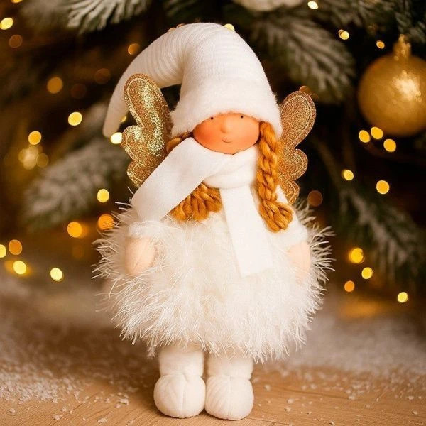 Фигурка новогодняя ФЕЯ 44*18*15см текстиль JC-16802 (56)