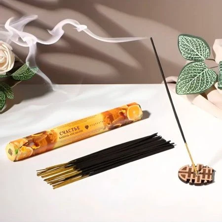 Благовония шестигранник 20 палочек PPURE Медитация PPU01-4