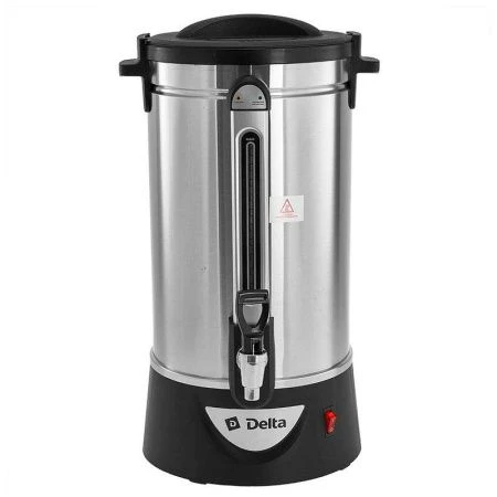 Кипятильник электрический (термопот) нерж.сталь 10л 1600Вт черный, D-502N (1)