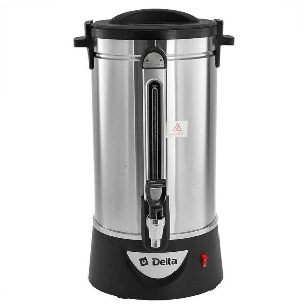 Кипятильник электрический (термопот) нерж.сталь 10л 1600Вт черный, D-502N (1)