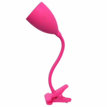 Лампа-прищепка гибкая металл/пластик Микс 220В JC-2979/TD702Ro (35)