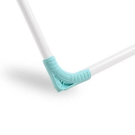 Сушилка для белья напольная 18м 180*55*96см металл складная белая СБ1 (6)