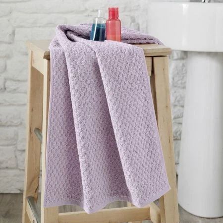 Полотенце махровое 50*90см жаккард Karna DAMA (Пудра) 380г