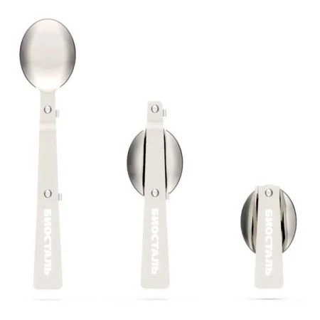 Термос с широким горлом 750мл (16-19ч) нерж.сталь BIOSTAL-ОХОТА с ложкой и термочехлом NTS-750B