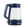 Чайник электрический 1,7л стекло Centek CT-1014 синий 2200Вт , LED-подсветка, STRIX контроллер (6)