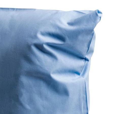 Наволочка 50*70 сатин голубой 115гр/м2