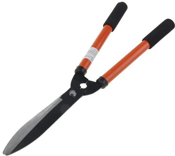 Ножницы садовые 52см металл рукоять оранжевая пластик с поролоном (1)
