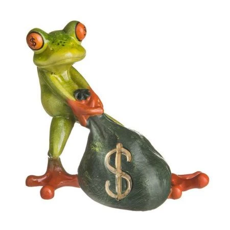 Фигурка Лягушонок Фрогги 12*6,5*10,5см полистоун (24)